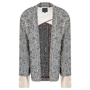 Jejia Oversized Textured Jacket With Removable Cuffs - NWT